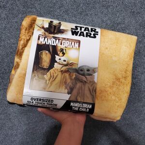 Star Wars The Child Oversized Silk Touch Throw Blanket 60”x 80" NEW